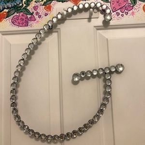 Diamond letter “G” room decor